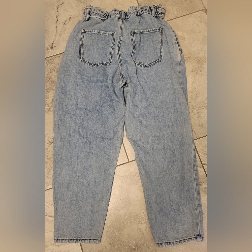 TNR Paper Bag Waist Jeans‎ Sz Large